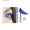 Mascara 7 Colors Set Colorful Mascara Eyeliner Waterproof Charming Long Lasting Eyelashes Enhance Eyes Makeup Maquiagem Charming Shine L410