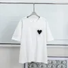 Français Fashion Mens Designer Amis T-shirts Summer 100% Coton Korea Fashion T-shirt Men / femme T-shirt de base causal T-shirt Basic