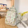 Backpack Female Cartoon Print Book Bag Fashion Women Cute Leisure School Girl Boy Graffiti Laptop Lady Travel College Trendy