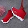 2024 Moda Sıcak Botlar Çocuklar İçin Hız Trainer Sock Ayakkabı Toddler Erkek Kızlar Gençlik Çorap Spor Ayakkabıları Siyah Kırmızı Çocuk Tasarımcı Ayakkabıları