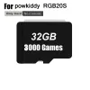 Karty 256G Powkiddy RGB20S ręczny maszyna do gry TF karta rozszerzająca karta 256G 128G 64G 32G 53000 gier Klasyczny symulator gry