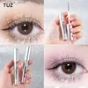 Mascara Diamond dans les débris Mascara argent imperméable maquilleur durable de frottis de frottis grands yeux brillant la beauté parfaitement définie lashes l410