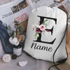 Shopping Bags Custom Name Drawstring Backpack Waterproof Travel Sport Pocket Lightweight Birthday Party Favors