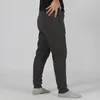 Pantaloni da uomo sciolto uomo in forma di pile di pile 2024 inverno jogger caldi jogger unisex elastico pista da uomo in vita elastico