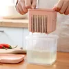 Storage Bottles Double-layer Refrigerator Fresh Keeping Box Drain Basket Fruit Food Containers For Carrying Out Fridge Organizer