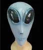 Funnamente adulto unissex assustador UFO Big Eye Alien Alien Latex Máscara de Halloween Party Party Cosplay Carnival Teatro Costume Ball Mask6684637