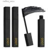 Mascara label privé tube carré noir étanche pour extension des cils noirs cils d'œil épais curleur en vrac personnalisé cosmétique L410