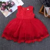 Meisjesjurken baby een jaar 1e verjaardag jurk geboren baby infantil bebes prinses feest peuter formal tutu kleding