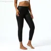 DESGINER ALS YOGA ALOE PANT MEGGINGS YOGA NUOVO ARTIFIFIHIGH ELASTICITÀ DOME PACCHINA DI NYLON SPORTS SPORTS SPORTS