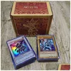 Jogos de cartas 100pcs/set yuh raro flash cards yu gi oh game papel crianças brinquedos menino coleta de garoto presente de entrega de gotas de entrega de presente quebra -cabeça dhntr dhntr