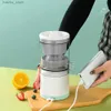 Juicers Portable Electric Juice Maker USB Charge Orange Lemon Fruit Mixer Mini Juice Home Propreezing Mixer Citrus Juice Maker Y240418