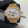 Unisex AP nadgarstek Millennium Series 77315 Automatyczne maszyny 18K Rose Gold Watch Luksusowy National