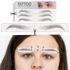 Amplaceurs 4d Cheveux comme les sourcils Maquillage Makeup étanche de transfert de tatouage Autocollants de longueur d'amélioration naturelle Falle False Eye Brow Cosmetics Tool