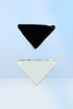 Metal Triangle Letter Brosch Women Girl Triangle Brosches Suit Lapel Pin White Black Fashion Jewelry Accessories Designer G223176F7145095