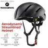 Capitões de ciclismo máscara rockbros biciclo capacete ultraleve ultralight medido integralmente ventilação respirável aerodinâmica capacete de ciclismo Homens de bicicleta de bicicleta de estrada MTB L48