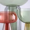 Wazony szklany szklany stół pojemnik na rękodzieło luksusowy przezroczystą aranżactwo wazonu małego pokoju dekoracja hydroponiczna