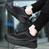 Casual Shoes 2024 Sneakers Men platforma Platforma Sports Fashion Up Mens Vulcanize Chunky Ins-Slip Chaussure Homme