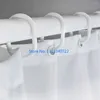 Pillow Link Custom Po Logo 3D Print Shower Curtains Polyester Bathroom 4pcs Anti-skid Rug Toilet Lid Cover Bath Mat Sets