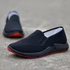 Casual Shoes Men's Spring Cloth Breathable Soft Bottom Slip-on Light Comfortable Safety Driving Work
