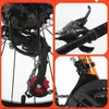 Cyklar Wolfs Fang 22 tum barn Mountain Bike 21 Speed ​​Bicyc Front and Brab Mechanical Disc Brake Spring Fork Hard Frame New Sty L48