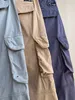 Designer Mens Pants Luxurymerk Sstones Iiisland Nieuwe lente- en zomermodellen Drawstring Vintage gewassen zijzakbeen overalls m-xxl zacht en comfortabel