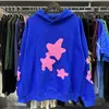 555 Männer Frauen Hoodie hochwertige Schaumdruck-Web-Grafik Pink Sweatshirts Hoodies Designer Jogginghose S-XL