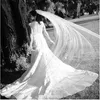 Wedding Hair Jewelry Bridal Veils Wedding Veil Long 3-meter Single-layer Veil with Hair Comb Yarn Evening Dress Double-layer Trailing Veil