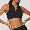 Al Women Yoga Bras Charmed Collar Bra Tank Cultado Racerback Tank Wear Diredy Tennis Bra Plisado Varsity Tennis Falda