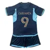 2024 25 Philadelphia Union Kids Kit voetbalshirts Glesnes Uhre Carranza Bedoya Gazdag Lowe Home Blue Child Suit voetbalhirtuniformen