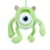 Одинокий монстр плюшевый игрушечный Sullivan Mike Big Eye Eded Doll Doll Doll Dryett