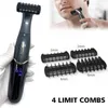 Áreas íntimas Corte de cabelo Precision Shaver Men Biquíni Linha sensível Bolas de barbear ovos de cabelo pubiano Face Barba Clipper 240418