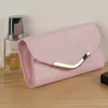 Cosmetic Bags Women's Portable Wallet Cosmetics Storage Medium Length PU Handbag Fashion Trend Korean Version Bag Large Capacity