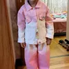 ジャケット春秋のグラディエントピンクのデニムコート子供かわいいジャケットトップベビー服子供の小さな女の子の子供用ブティック服