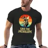 Men's Polos Save The Jackalope Vintage Retro Camping Lover T-Shirt Tees Hippie Clothes Mens T Shirts