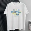 Men's T-Shirts designer PU Pujia Correct High Version 24SS New Letter Toy Printed Short sleeved T-shirt for Men and Women, Versatile Trendy LFFM