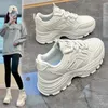 Nouvelles couleurs mixtes pour dames plate-forme baskets extérieures Chaussures de sport pour femmes Fashion Femme Chaussures Designer Ladies chaussures Sneakers