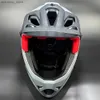 Radkappen Masken MTB Extreme Cross-Country-Motorradhelm Großer Bergabgleider Downhill ziehen Zyklinghelm Sicherheit Vollgesichts Fahrradfahrradhelm L48