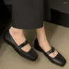 Casual Shoes 2024 Flats With Footwear Ladies Mary Janes For Female Soft Fashion Buckle Strap Women Lolita Spring