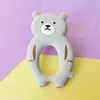 510pcs Bear Silicone bébé teether rongeur