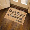 Carpets Indoor Outdoor Rug Weather-resistant Halloween-themed Anti-slip Funny Welcome Mat For Indoor/outdoor Decoration Front