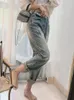 Jeans de femmes Harem Femmes aux chevilles Vintage Vintage Clothing Summer Soft High Street All-Match Trendy Korean Style Leisure Harajuku