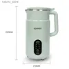 Juicers 220V Mini Soybean Milk Machine 800ML Household Smart Touch Soy Milk Maker Wall Breaking Blender Portable Small Electric Juicer Y240418