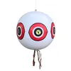 1 pack 3 colors Bird repeller laser reflective terrible owl eyes balloon Visual Deterrent Inflatable balloons for Pool yard farm garden