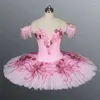 Scene Wear Professional Ballet Tutu Swan Lake Pancake Dress Ballerina Performance Dance Costume For Kid Child Girl Adult