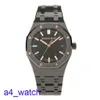 Fashion AP nadgarstek 77350ce.oo.1266CE.03. Black Ceramic Automatic Machinery Watch Watch Gwarancja