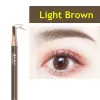 Förbättrar Hard Formel Eyebrow Pencil Square Core Matt Waterproof Eyebrow Pencil Tattoo Pencil Black Grey Natural Henna Eyebrow