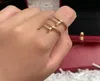 Women Mens Nail Ring Band Diamonds designer luxury Rings jewelry Couple Finger Circle Rings Gift Never fade Not allergic with box8953817