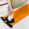 140180200cm Yoga Sliding Mat Professional Leg Core Training Glide For Ice Hockey Roller Skating Exercise Accessories 240415