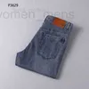 Diseñador de jeans para hombres Diseñador de primavera/verano Blue Gray Light Tubo recto de lujo Comercio elástico gran tamaño de tamaño gran tamaño 29-42 FP0Q DCCC