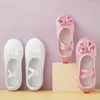 Dansschoenen meisjes ballet bowtie bling gradiënt zachte zool slippers kinderen oefenen ballerina vrouw gymnastiek